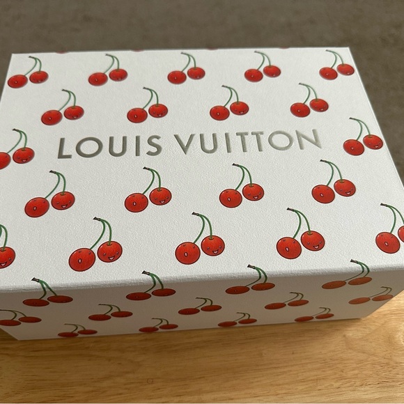 Louis Vuitton White and Red Cherry Box - Picture 2 of 5
